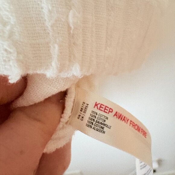 Free People Stay Cool Quilted Top Shorts Set Frenchnilla White Size Medium - Picture 12 of 12